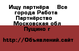 Ищу партнёра  - Все города Работа » Партнёрство   . Московская обл.,Пущино г.